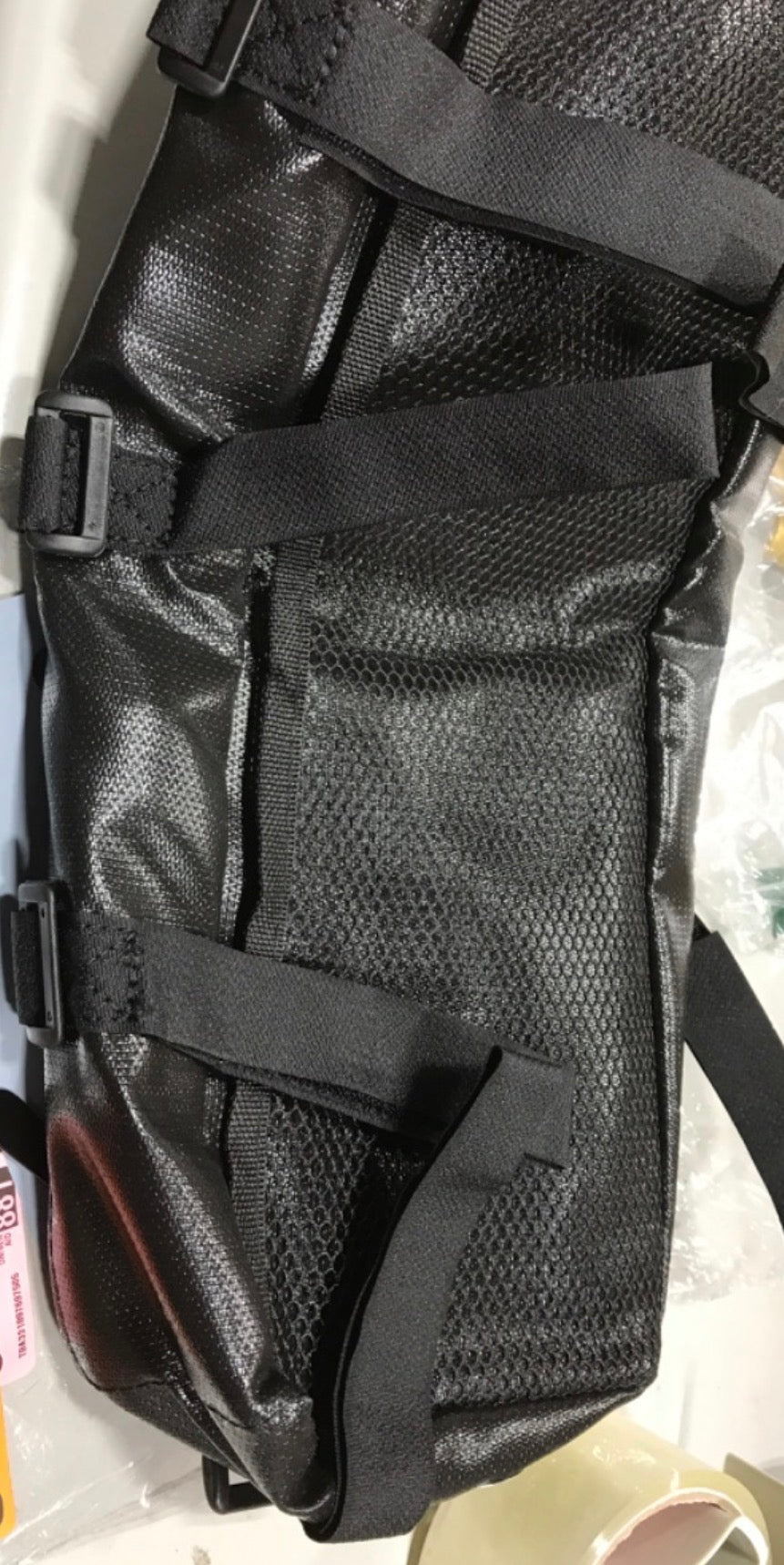 Fireproof Electric Scooter Battery Hanging Bag, 16.0 x 6.0 x 4in Ebike Battery Bag, Electric Bike Bicycle Saddlebag, Storage Ebike Bag