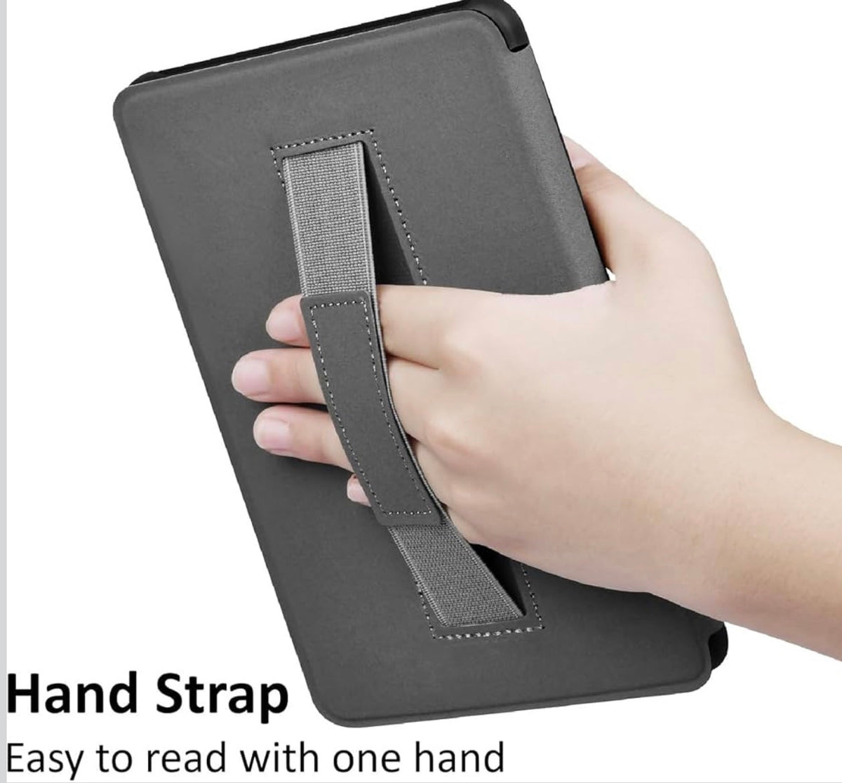 Case for 6" Kindle 11th Generation 2024/2022
Lightweight PU Leather Foldable Protective Cover, Magnetic Closure, Auto Wake/Sleep, Hand Strap, Sea Turtle