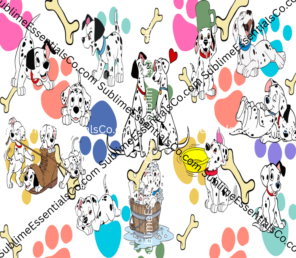 101 Dalmatians "Puppy Love" Digital Download - PNG & JPEG Format