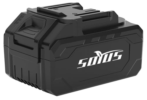 20V 4.0Ah Lithium-Ion Replacement Battery Pack with LED Power Display, Rechargeable Battery Compatible with Garden Power Tools