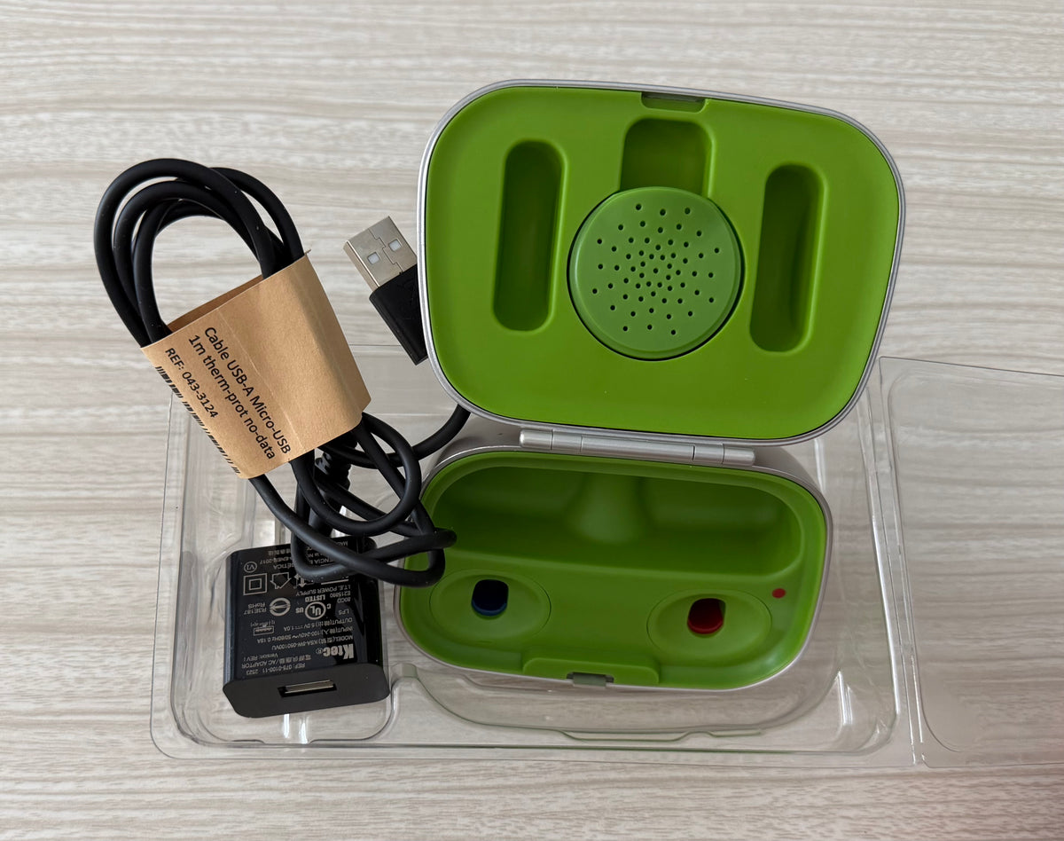 Phonak Paradise, Lumity, Marvel, and Belong Hearing Aid Charger Case (case only, works for RIC)