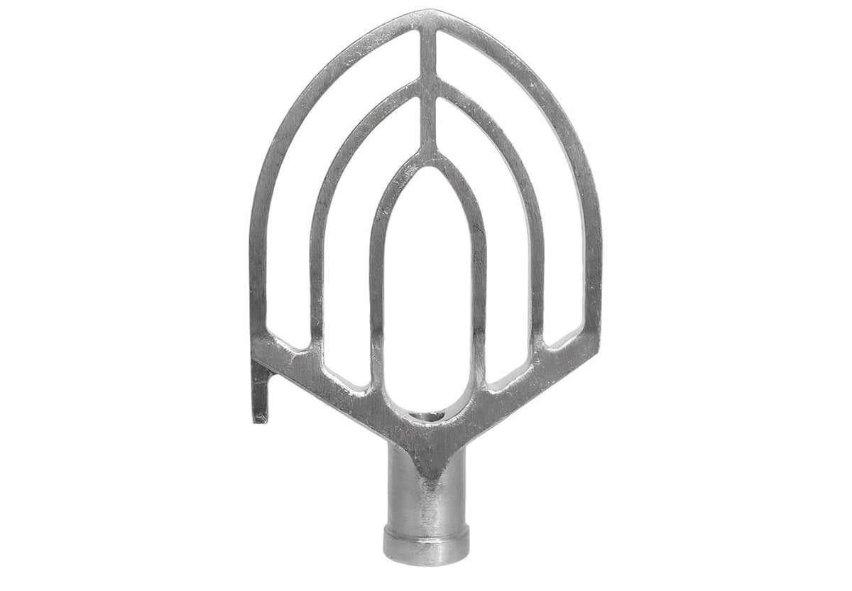 Flat Paddle “B” Style for 20 Quart Mixers - Cast Aluminum - Compatible with A200, D340, A200C, FMS20