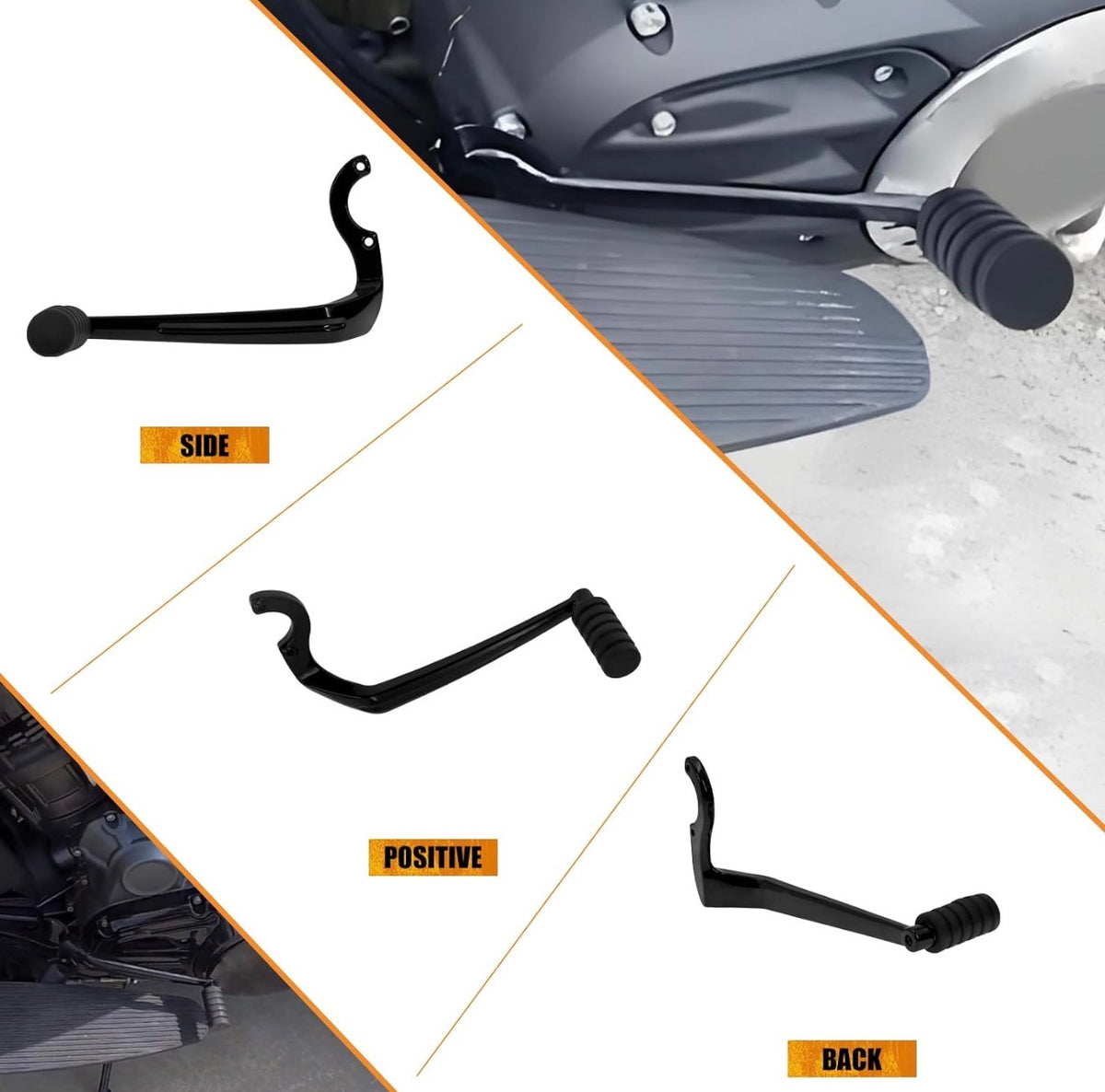 Heel Toe Shift Lever Arm Fit for Indian 2014-2025
Gloss Black Finish, with Shifter Peg, Fits Chieftain, Dark Horse, Chief Vintage, Challenger Springfield￼