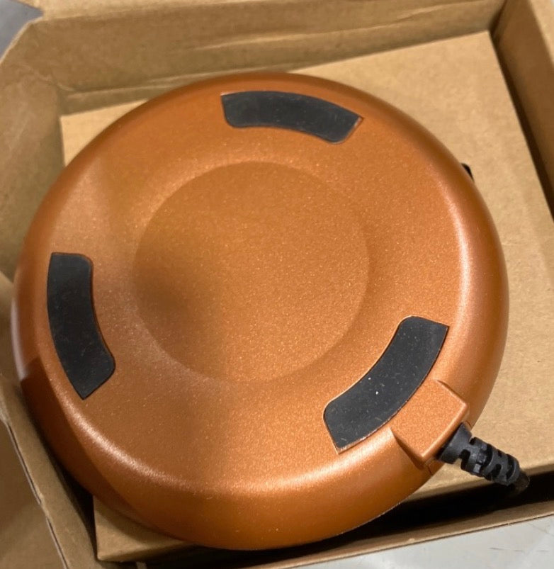 Charging Coaster 2 Compatible with Temperature Control Smart Mug 2,Mug1,Cisain Mug Power Cord for Em/BER Smart Temperature Control Mugs (Copper)