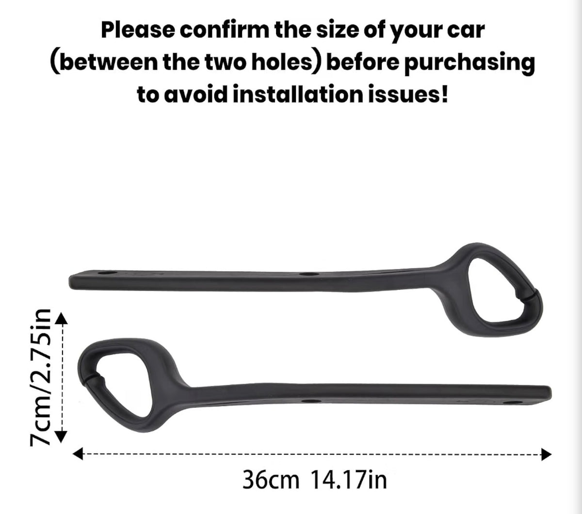 Front Seat Belt Holder Guide Extension For Ford Mustang EcoBoost GT 2015-2022 (Pair)