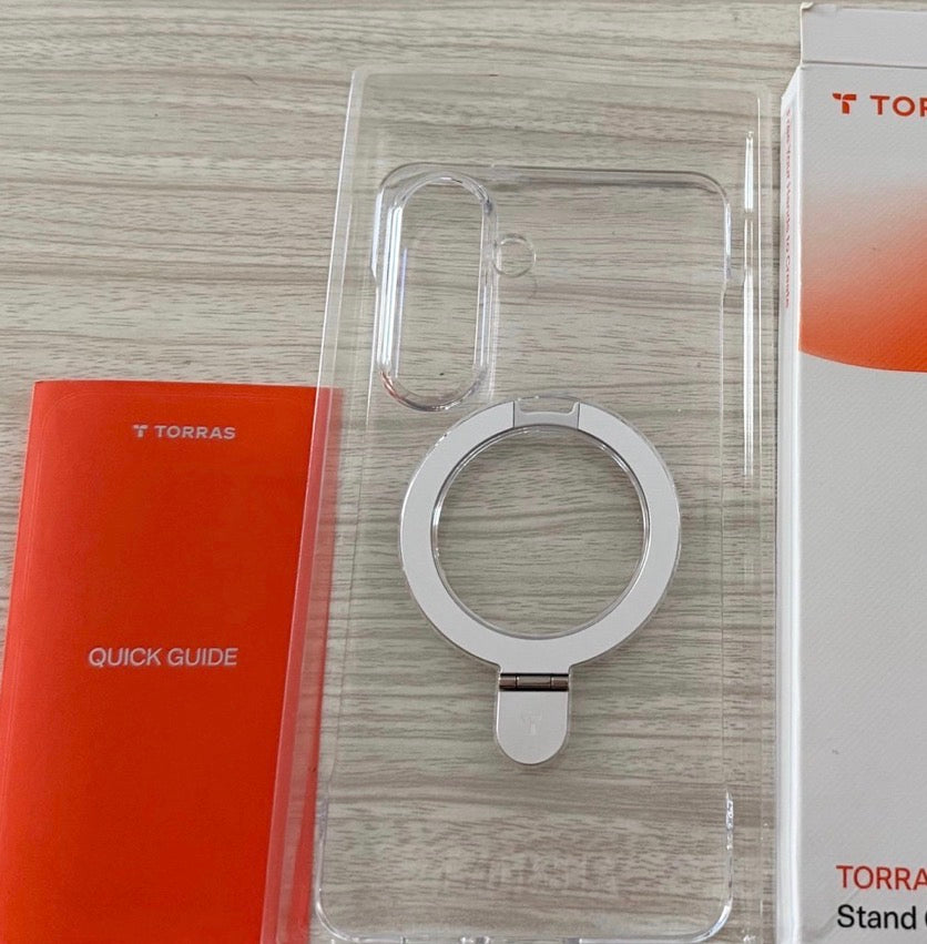 TORRAS - Slim for Samsung Galaxy S26+ Plus Case Clear with Magnetic Stand
Non-Yellowing, Fit for MagSafe, Frameless Design, Adjustable Kickstand Protective Case for Galaxy S26 Plus Case, clear