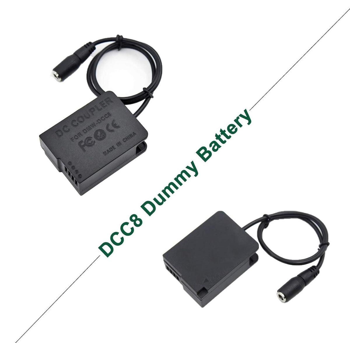 DMW-DCC8 Dummy Battery DMW-AC8 Power Suply Kit for Panasoni Lumix G7
DMW-DCC8 DC Coupler Compatible with Panasonic Lumix G7 GX8 G85 DMC-FZ200 DMC-FZ1000 DMC-GH2 DMC-G5 DMC-G6 DMC-G7.
