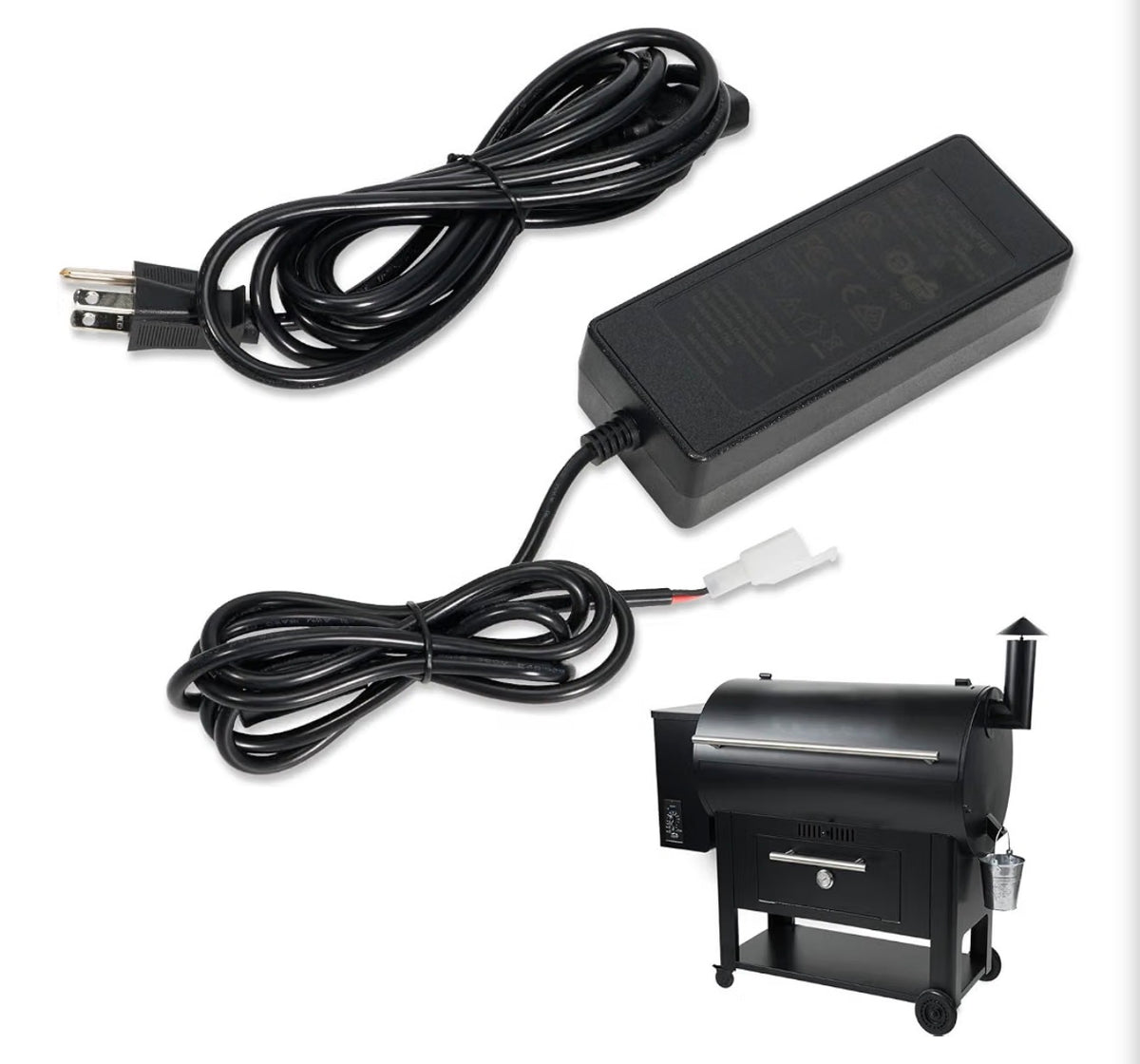 KIT0480 AC/DC Adapter 20V 4.5A Power Brick Fit for Century Ironwood Traeger Pro Redland Silverton Timberline Grilles, Switching Power Supply Cord Cable Battery Charger PSU, Replace ELE143