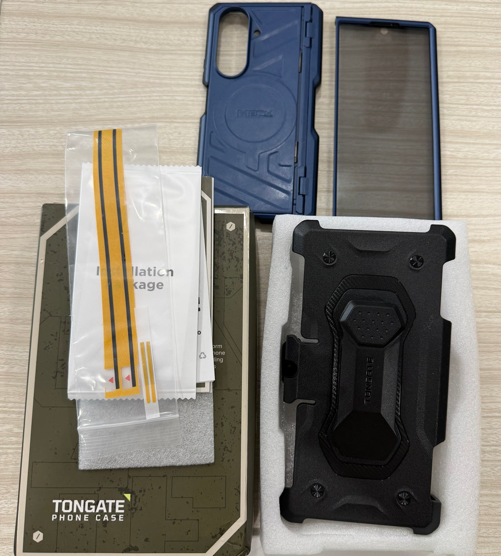 TONGATE for Galaxy Z Fold 7 Case with Privacy Screen Protector, Deep Blue
Compatible with MagSafe, Anti Spy, Shockproof Phone Case, Built-in Stand & Belt Clip & Hinge Cover for Samsung Z Fold 7 2025