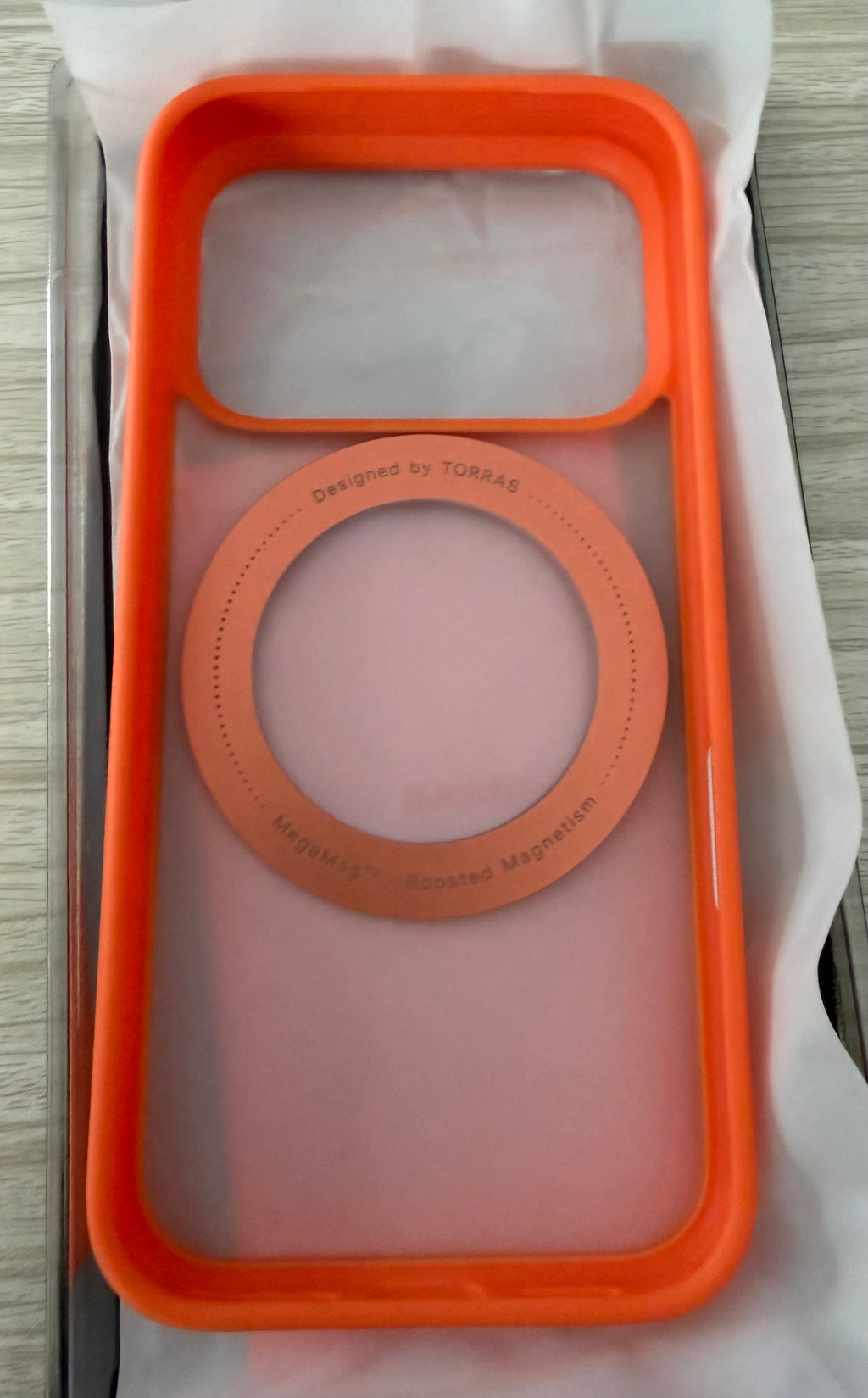 Upgrade 360 Magnetic Stand for iPhone 17 PRO Case, Fit for MagSafe
Mil-Grade Protection, Camera Control Button, Slim Soft Edge Translucent Back for iPhone 17 Pro 6.3 inch, Orange