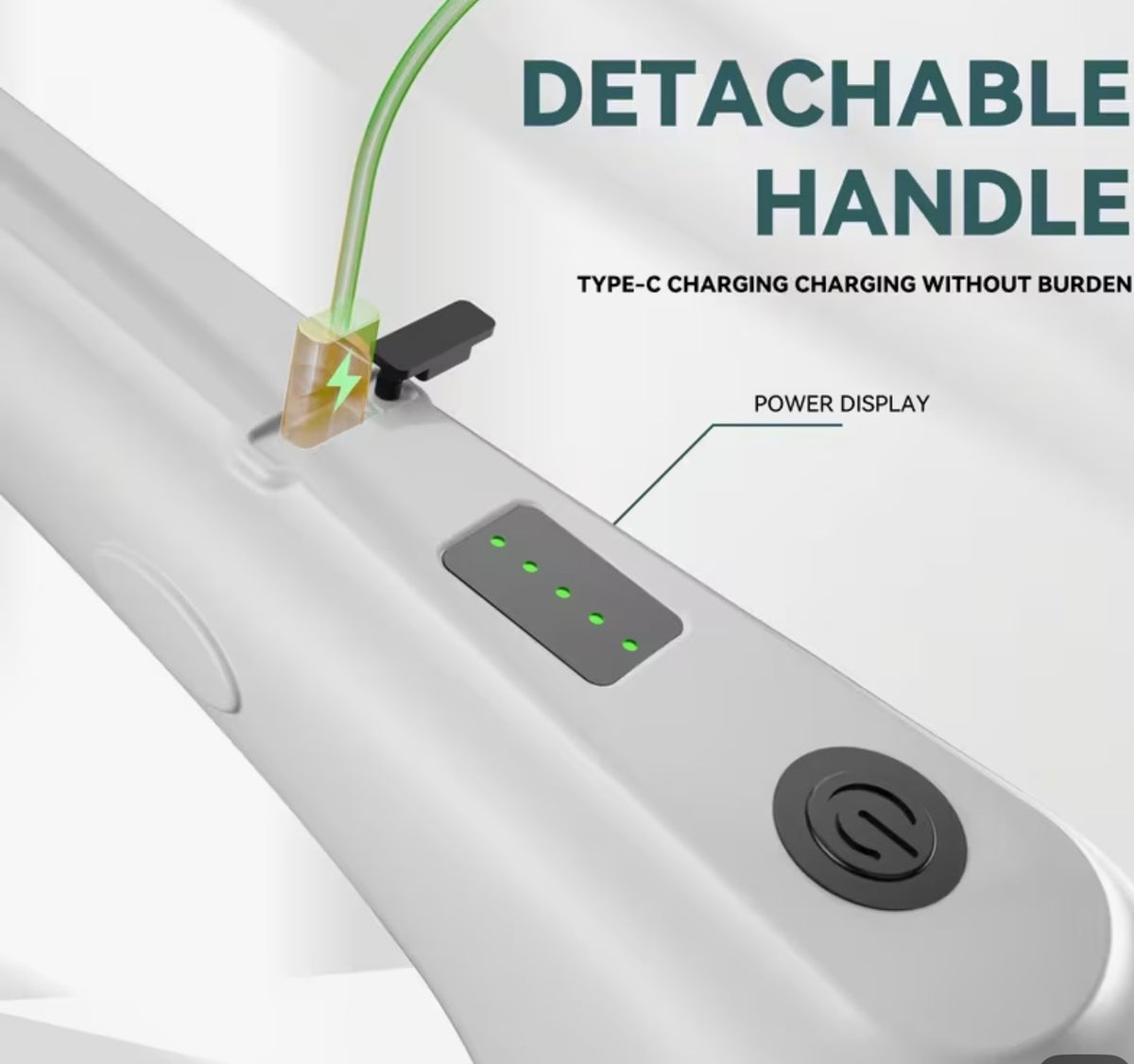 Multifunctional Rechargeable Cleaning Brush w/Long Handle and 7-in-1 Cleaning Tool, Floor, Kitchen, Bathroom etc.