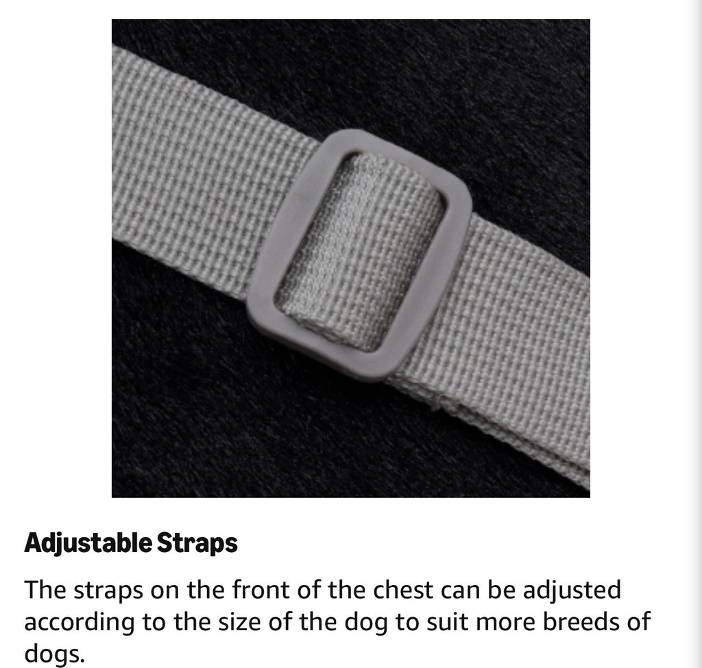 Dog Back Brace for Arthritis, Dog Hip Brace for IVDD, Frame Support Harness for Back，Keeps The Back Stable and Reduces Movements and Pain - Medium