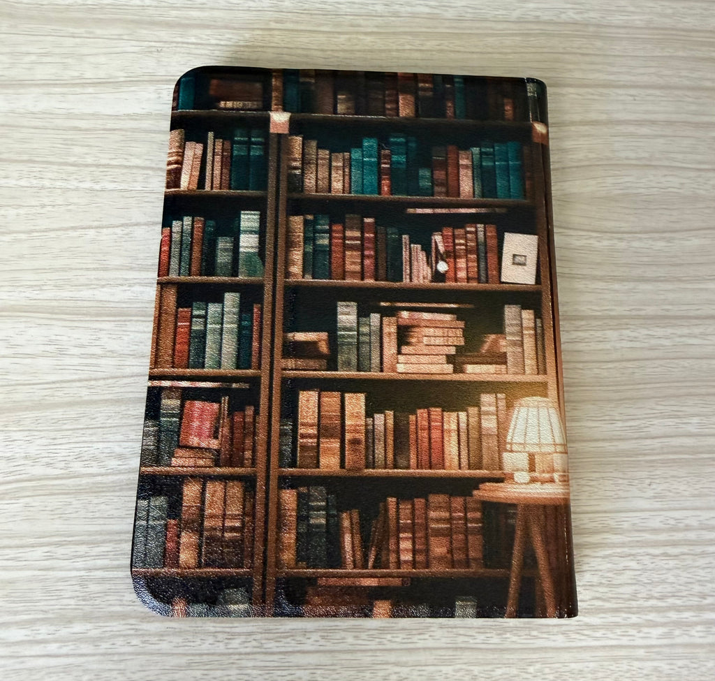 For 6" Kindle 10th Gen 2019 Release Case (Model No. J9G29R), [Auto Wake/Sleep] Shell for Women Men, Books Library