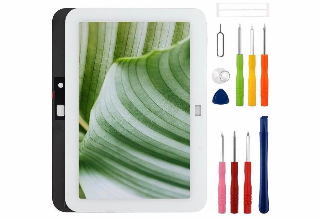 8.8'' New LCD Display Compatible with Echo Show 8 (3rd Gen) 2023 R85SD6 Touch Screen Digitizer Assembly Replacement with Upgraded Repair Tools Kit-White