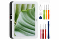 8.8'' New LCD Display Compatible with Echo Show 8 (3rd Gen) 2023 R85SD6 Touch Screen Digitizer Assembly Replacement with Upgraded Repair Tools Kit-White