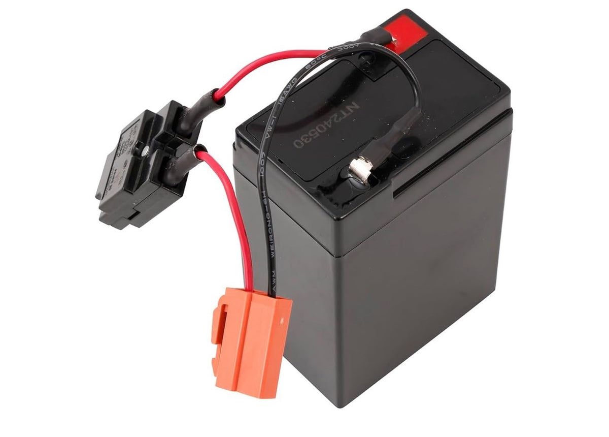 6V 4Ah Battery for Hyper Disney Princess, for Hyper Marvel Spider-Man Kids Ride On Toddler ATV