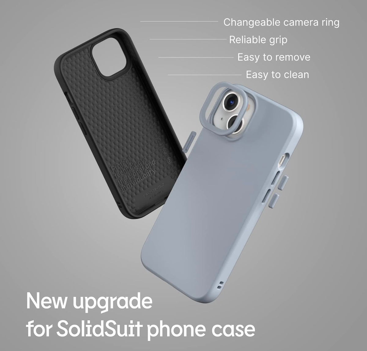 SolidSuit Phone Case for iPhone 11 Pro Max
Military Grade Drop Protection, Classic Design, Slim Profile, Minimal Style, Black