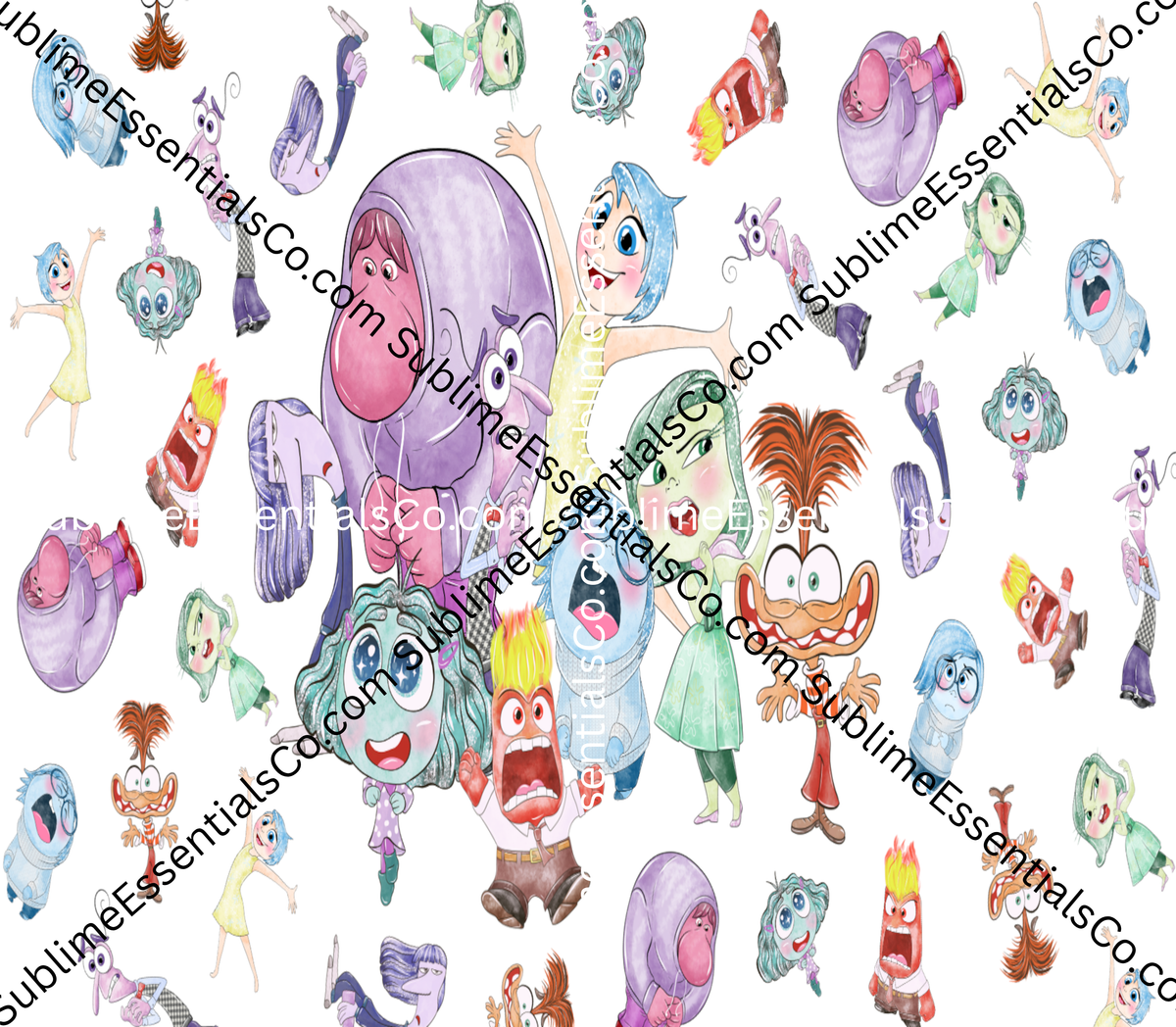 Inside Out "Vintage Feelings" Digital Download - PNG & JPEG Format