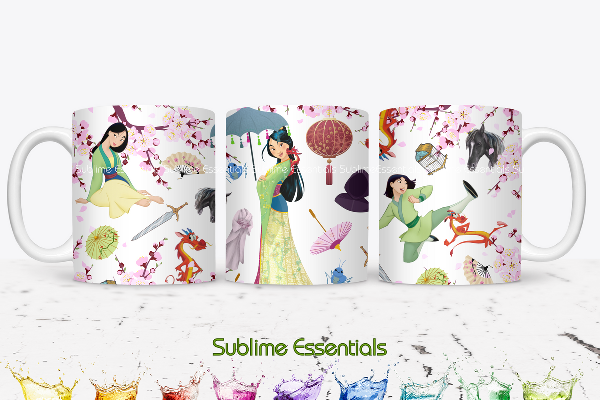 Mulan "Cherry Blossoms"  Digital Download - PNG & JPEG Format (Copy)