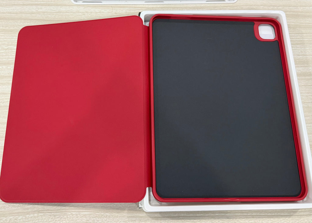 For iPad Pro 11 Inch Case (M5/M4) 2025/2024, Red
Removable Magnetic Cover with Pencil Charging & Storage, Adjustable Portrait/Landscape Stand, 9 Standing Angles, Shift Series