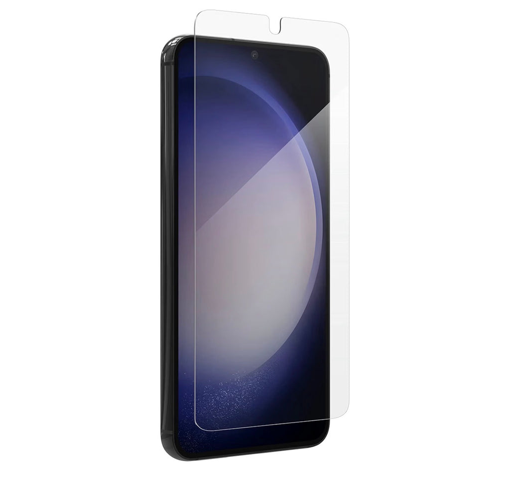 ZAGG InvisibleShield Fusion Screen Protector for Samsung Galaxy S23, Made with Hybrid Polymer, Smooth Finish & HD Clarity, Compatible with Biometric Fingerprint Scanner, Easy to Install