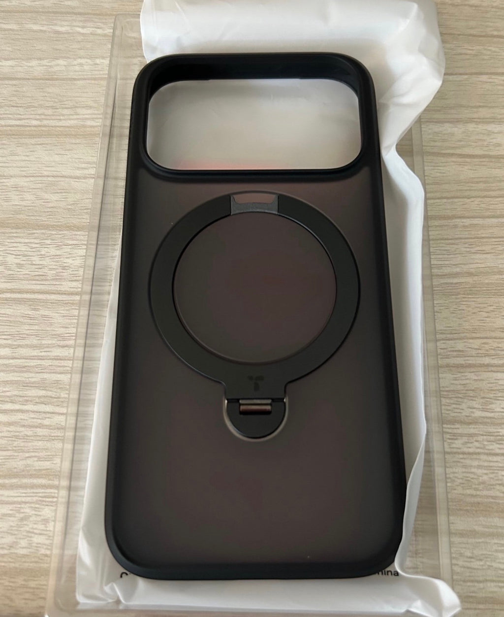 TORRAS Q3 Spin for iPhone 17 Pro Case, 360 Magnetic Stand, Black, Compatible with MagSafe, Built-in Kickstand, Camera Control, 4X Military-Grade Shockproof Translucent Phone Case for 17 Pro
