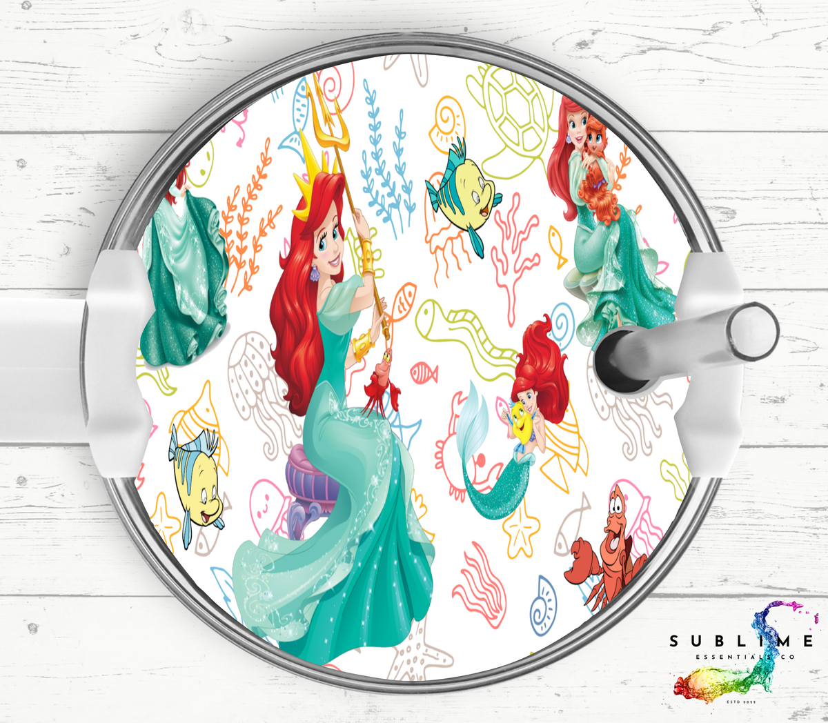 Little Mermaid "Sea Adventures" Digital Download - PNG & JPEG Format