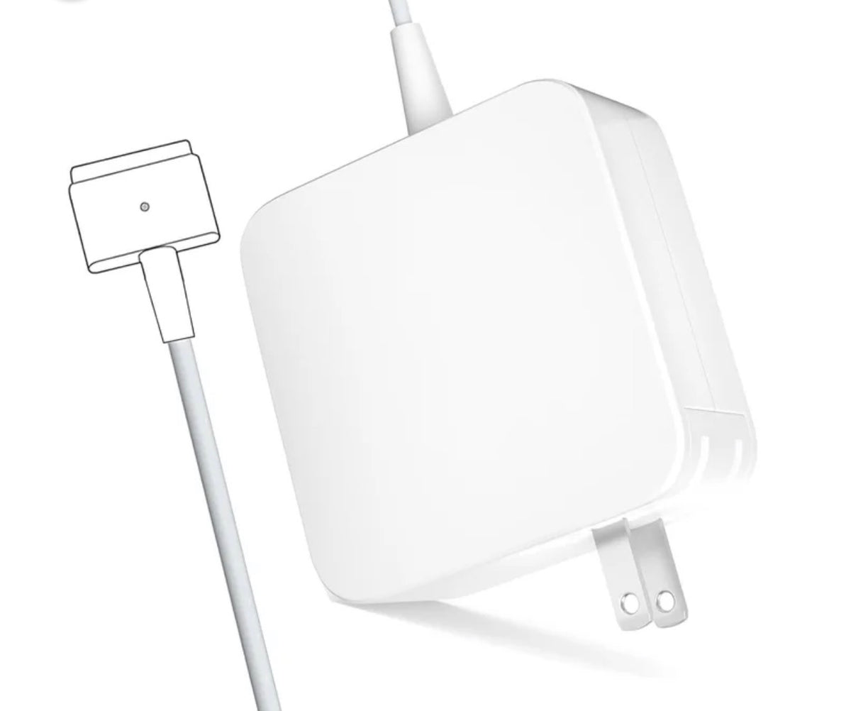 Charger 60W T-Tip Charger, Mag 2 Power Adapter, Safe Fast Charging, Compatible with Pro 11 inch and 13 inch After Mid 2012 (Applicable to 2012-2018)