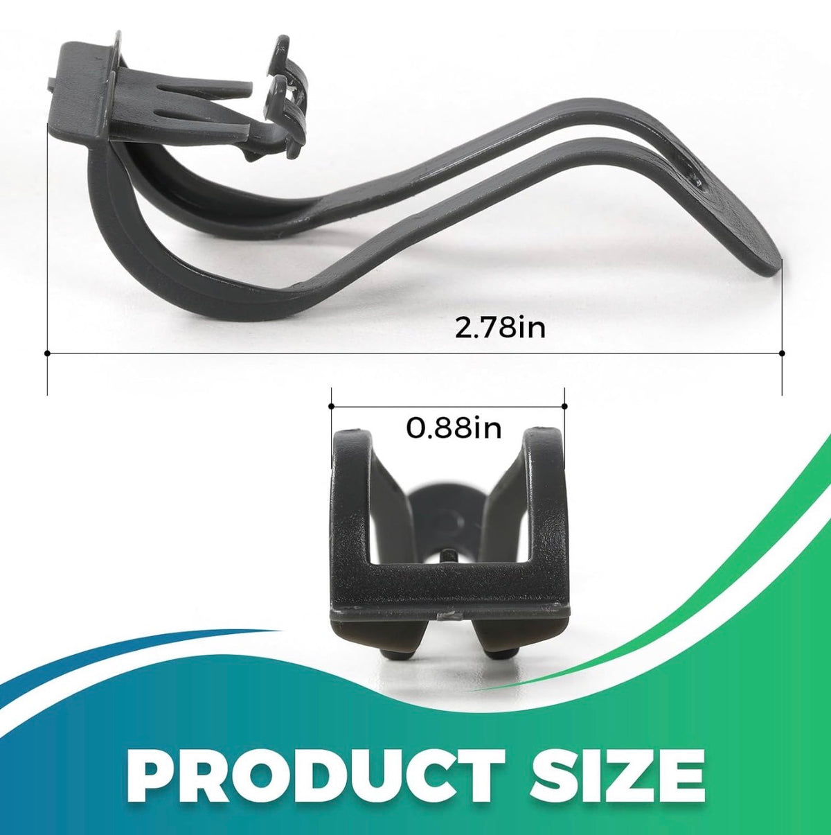 Dishwasher Dishrack No-Flip Clip 10001629 Compatible with Bosch Dishwashers, Replacement for 00613052 1560080 613052, Prevents Rack Tipping – 3 Pack