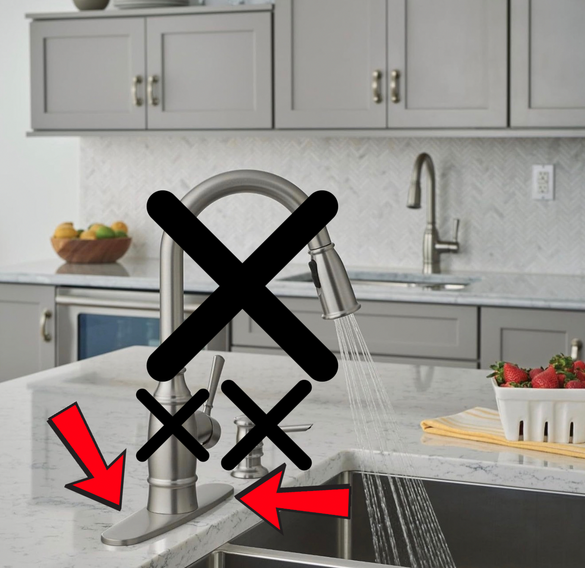Moen 141002CSL Escutcheon Plate, Classic Stainless Finish, 3-hole sink coverage, stainless finish coordination, faucet base coverage, flexible install solution, easy deck mount