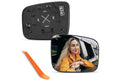 Replacement Right Side Passenger Heated Mirror/Glass for 2008-2015 Rogue & 2014- 2015 Nissan Rogue Select
