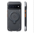 Q3 Air for Google Pixel 11 Pro XL Case Compatible with Pixelsnap, 360 Magnetic Stand, Works with MagSafe Accessories, AirPro Cushion, Lightweight Heavy-Duty Impact Protection, Shadow Black