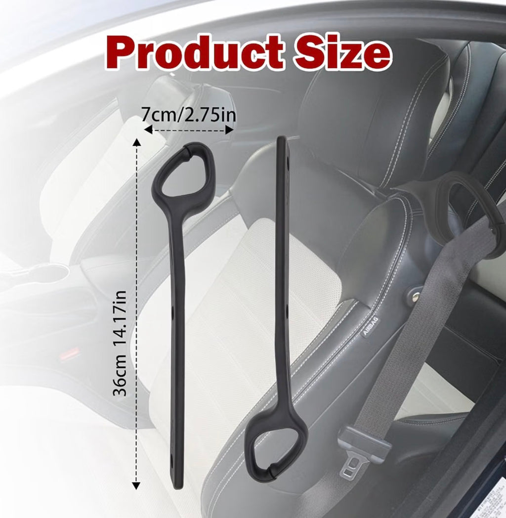 Front Seat Belt Holder Guide Extension For Ford Mustang EcoBoost GT 2015-2022 (Pair)