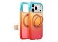 TORRAS O3 Air for iPhone 17 Pro Case, 360 Magnetic Stand, [Fit for MagSafe] Slim Case for iPhone 17 Pro, 6.3", Coastal Sunset, Fit for Magsafe, Military Drop Protection, Camera Control, Shockproof