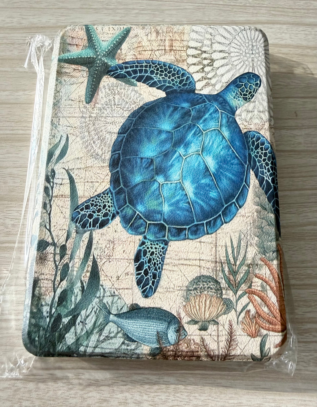 Case for 6" Kindle 11th Generation 2024/2022
Lightweight PU Leather Foldable Protective Cover, Magnetic Closure, Auto Wake/Sleep, Hand Strap, Sea Turtle