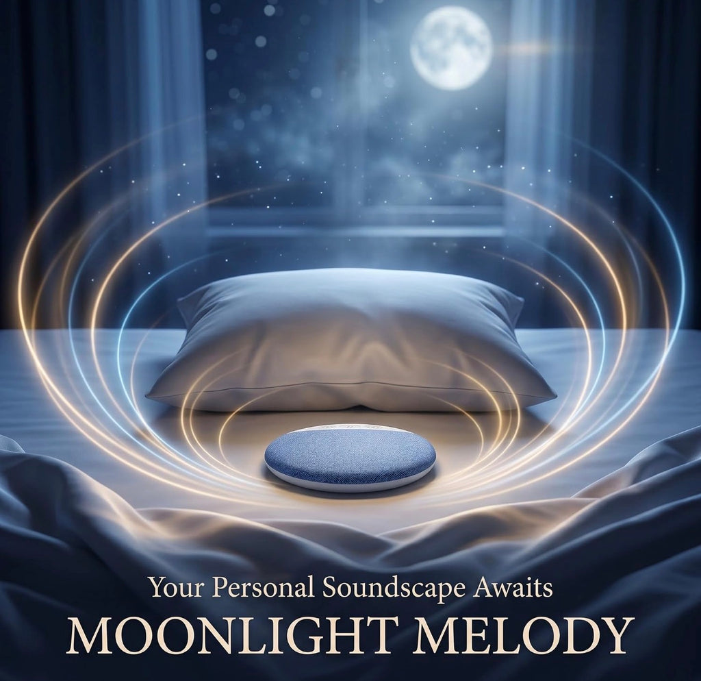 Dream Pillow Speaker, Ultra-Thin Bluetooth Sleep Speaker for Side Sleeper, Wireless Under Pillow Speaker for Sleeping