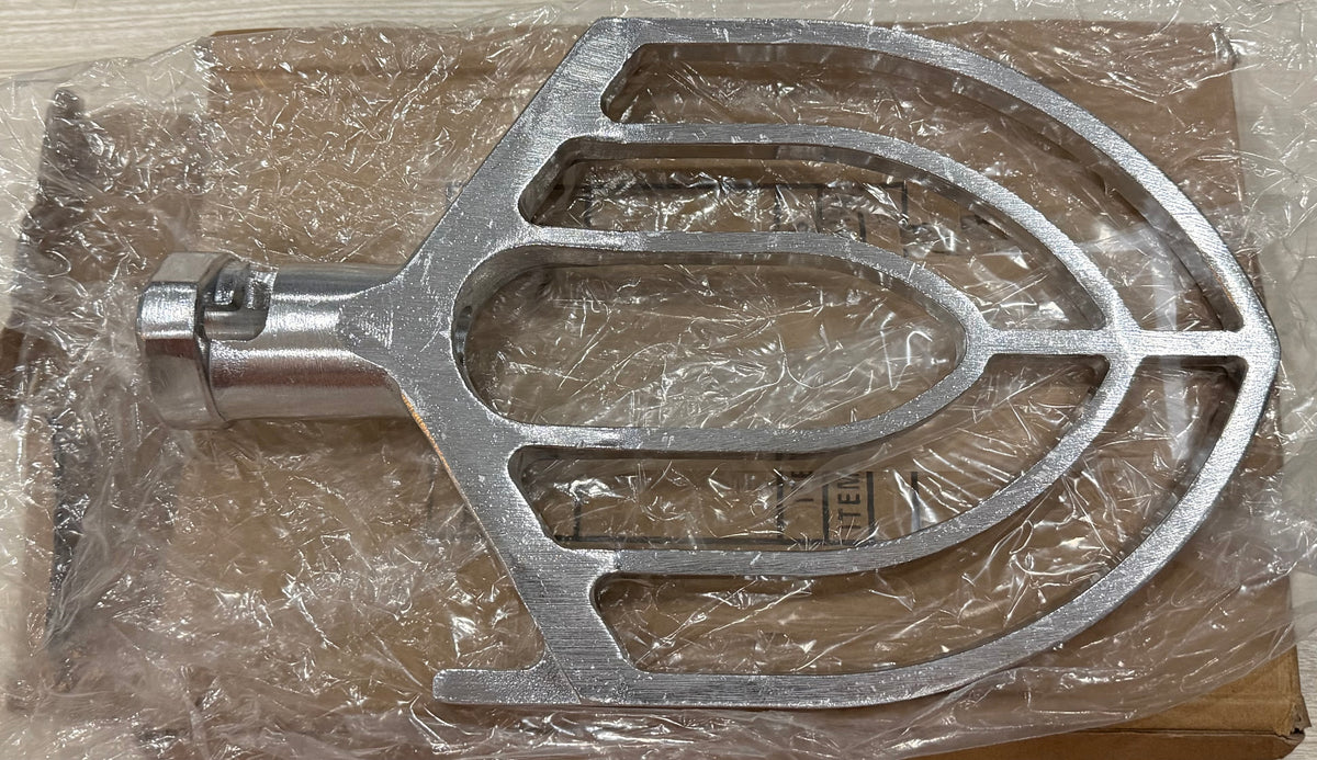 Flat Paddle “B” Style for 20 Quart Mixers - Cast Aluminum - Compatible with A200, D340, A200C, FMS20