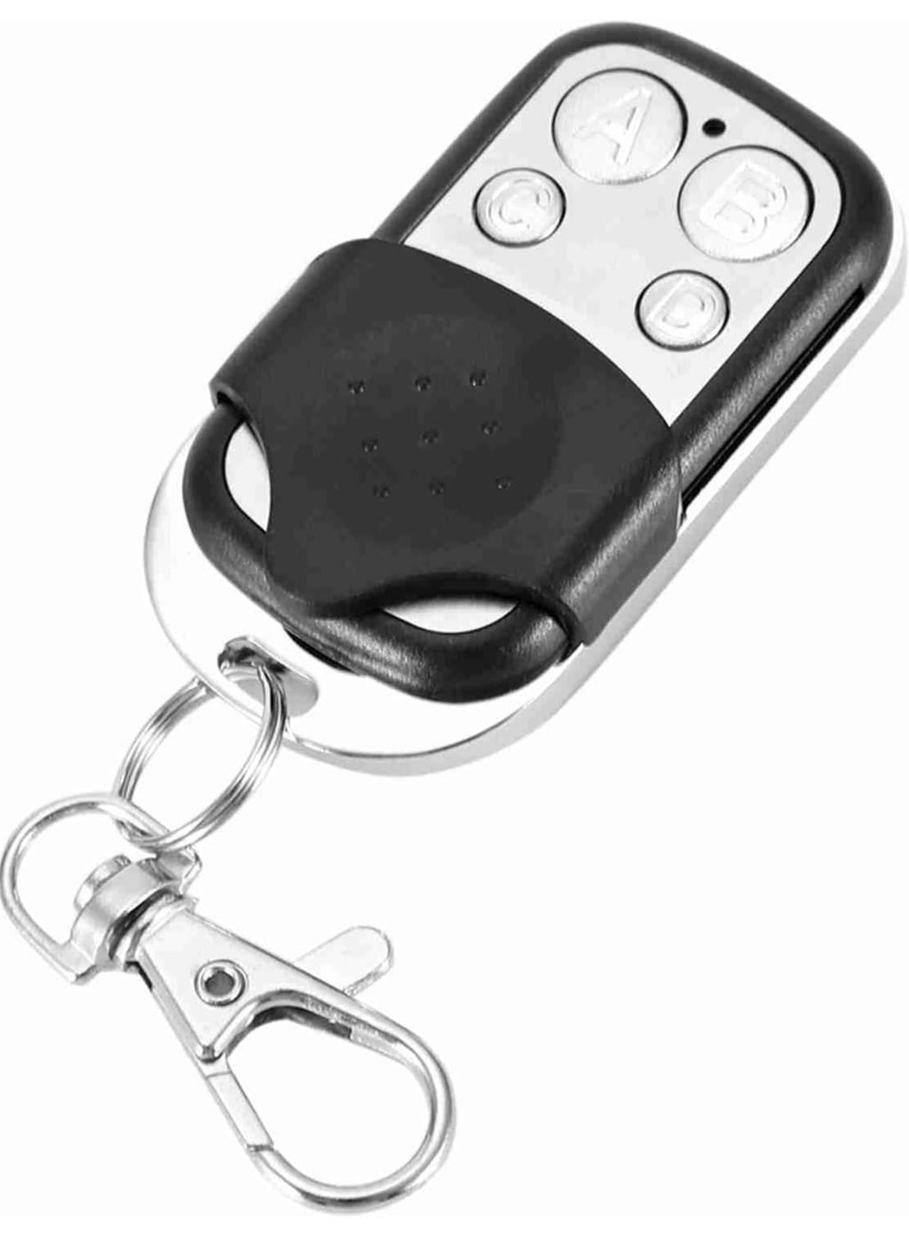 Remote Control Key Fob, 4pcs Universal Cloning Remote Control Garage Door Opener Key Fob for Car Garage Door Gate 433mhz