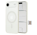 for iPhone Air Case, Compatible with MagSafe, Slim Hard Shell Clear Matte Phone Case, Anti-Yellowing & Anti-Fingerprint Frosted Finish, with Camera Control Button