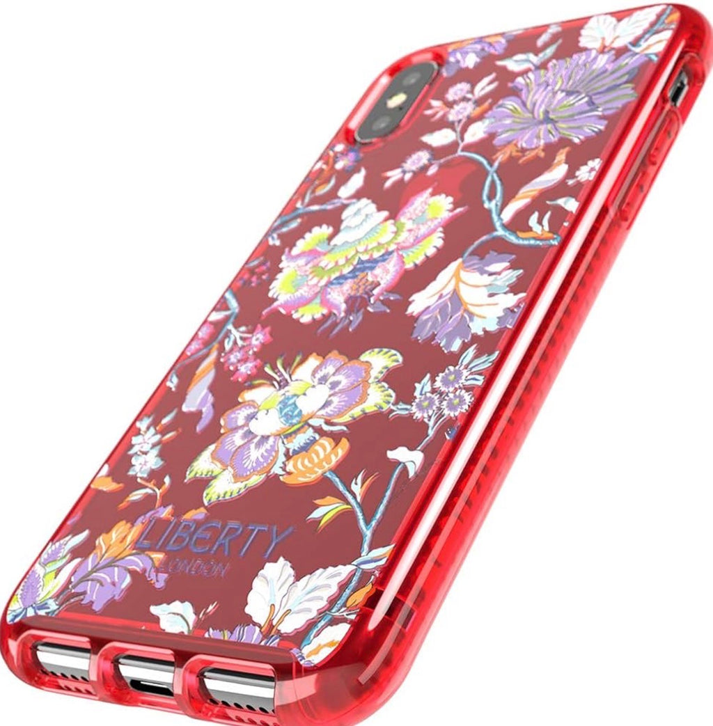 tech21 Pure Print Liberty London Christelle iPhone X/Xs Max - Red