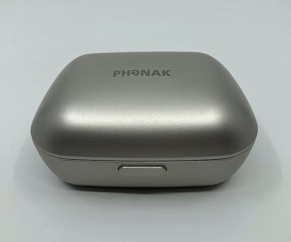 Phonak Paradise, Lumity, Marvel, and Belong Hearing Aid Charger Case (case only, works for RIC)