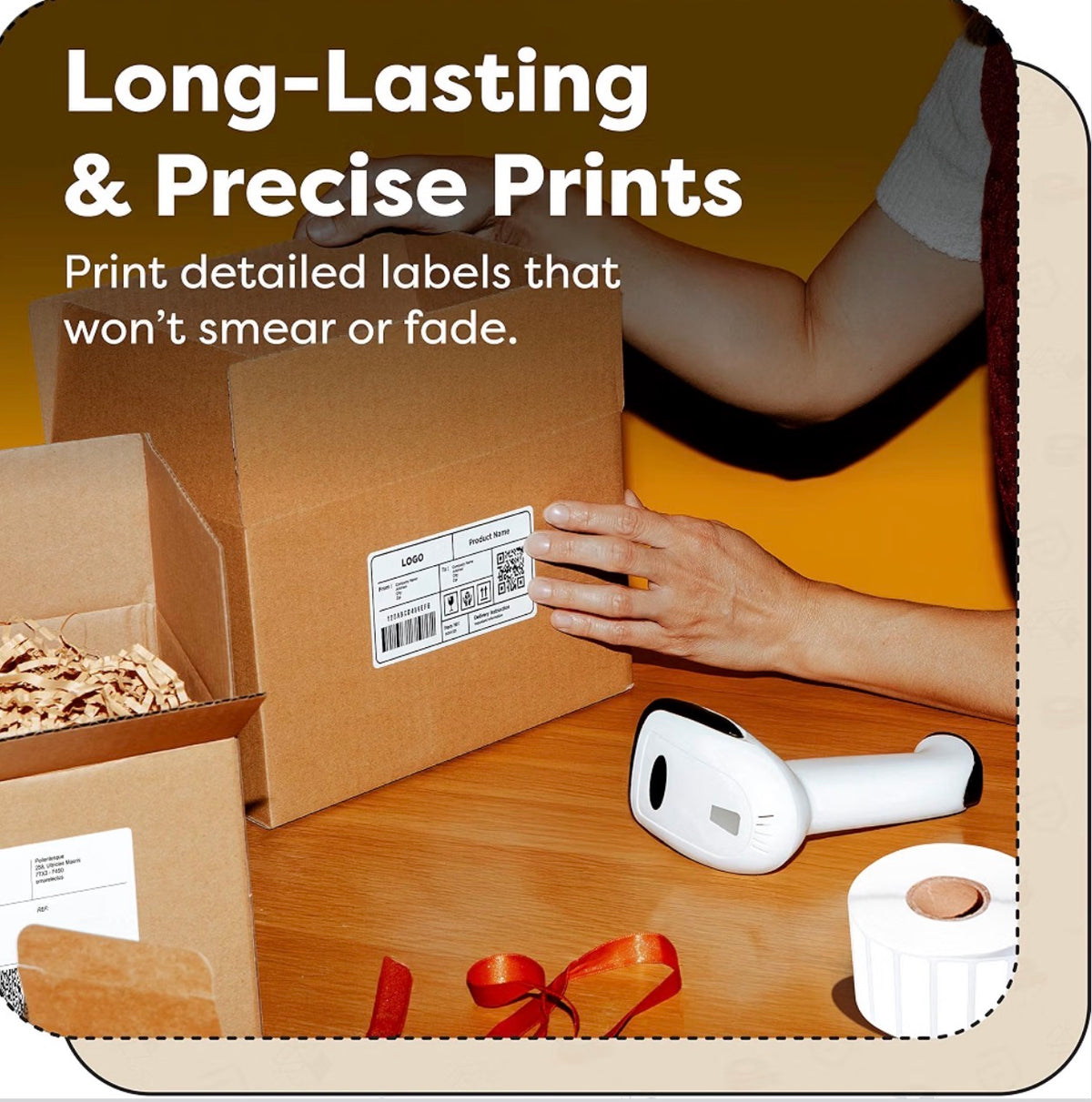 2” X 6" Direct Thermal Labels (3000 Count, 12 Rolls) Long Thermal Barcode Labels for Inventory - Compatible With Zebra and Rollo Printers - Aegis Adhesives