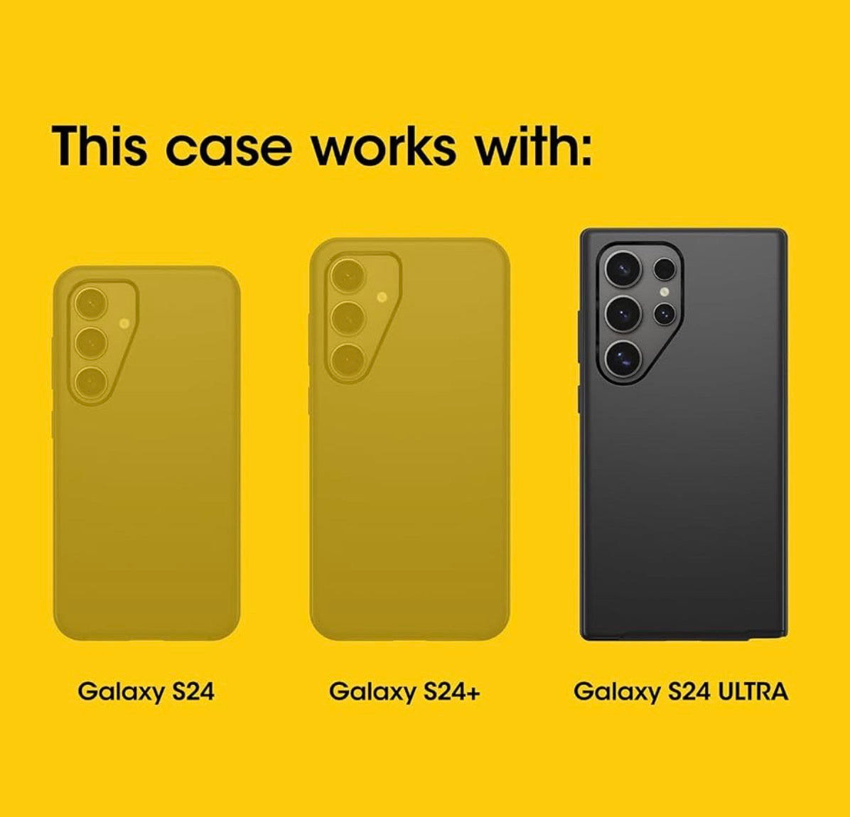 OtterBox Samsung Galaxy S24 Ultra Polyarmor Screen Protector Greater Than Glass Clear, True Touch Response, Shock-Absorbing Screen Protector