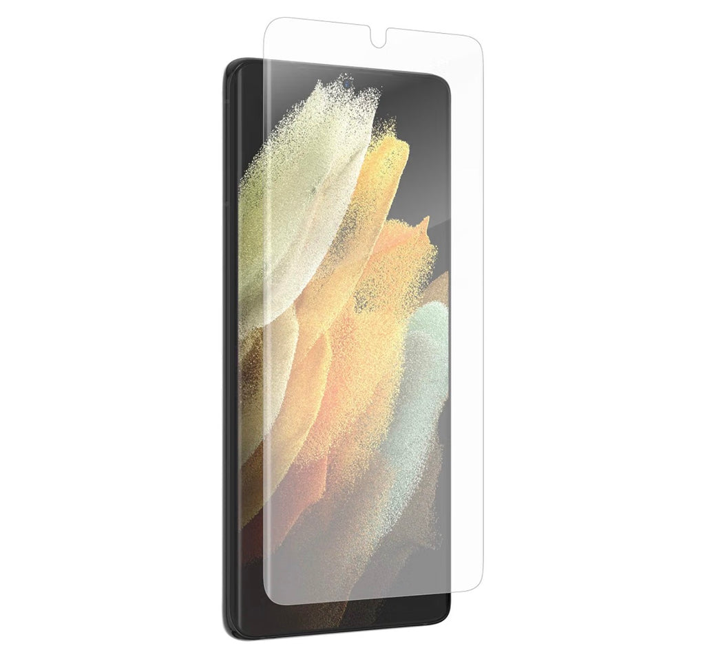 ZAGG InvisibleShield GlassFusion+ - Hybrid Glass Screen Protector - Made for Samsung Galaxy S21 (6.2") 5G - Case Friendly