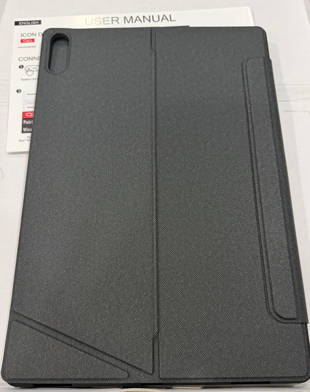 Keyboard Folio w/Status Screen for Samsung Galaxy Tab S11 Ultra 14.6 inch 2025, Tab S11 Ultra 14.6" Bluetooth Keyboard with Trackpad & Any-Angle Stand & Backlit, Tab S11 Ultra Keyboard