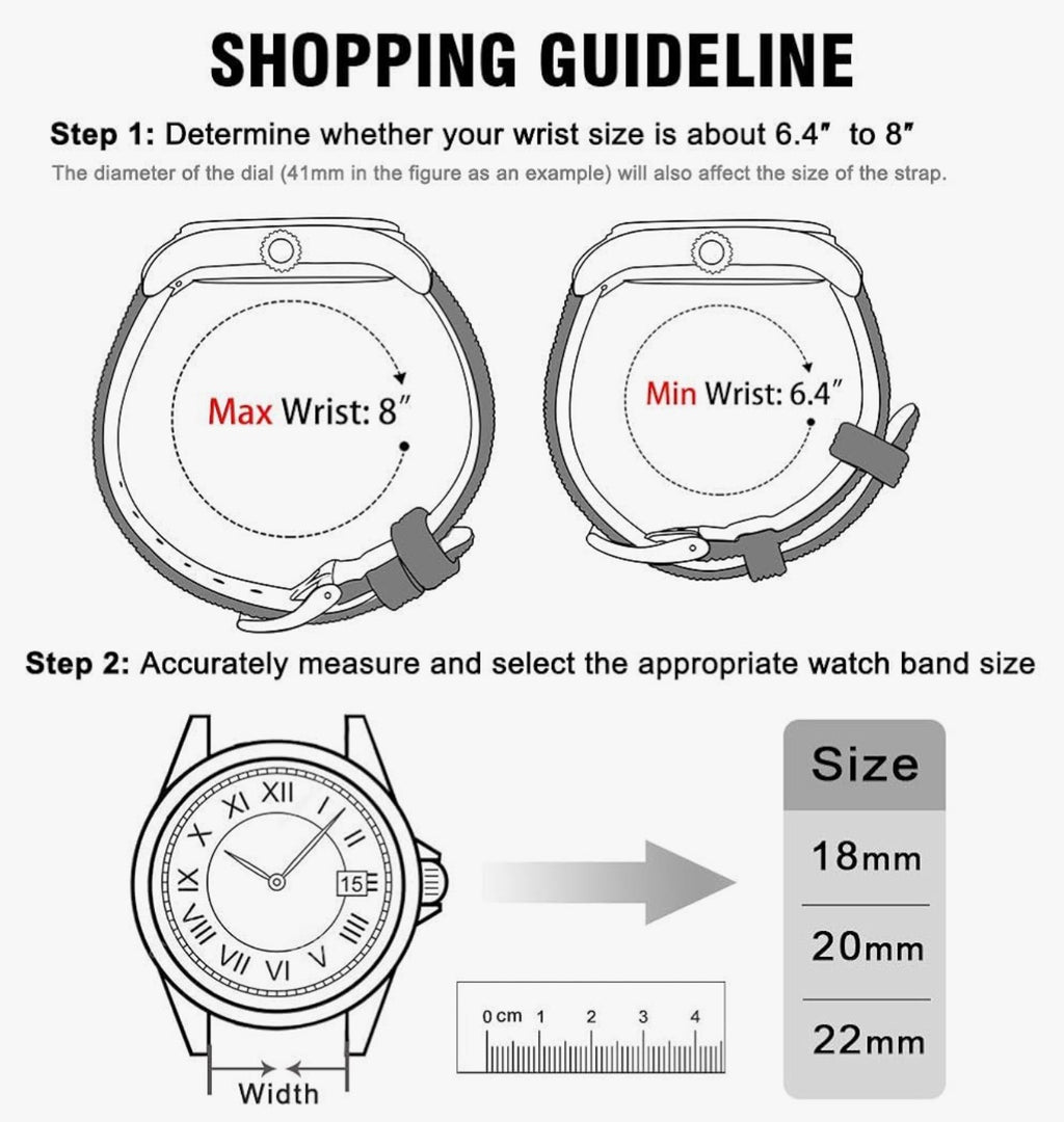 Ritche - Sailcloth Watch Band Quick Release Watch Strap Compatible with Samsung Galaxy Watch 6 Classic 43mm 47mm 40mm 44mmTimex / Seiko / Fossil / Citizen for Men Women, White Elephant Gifts, Stocking Stuffers for Men