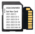 TD2K66EZ1B GPS Map SD Card for Mazda 3 CX-5 CX-9 CX-30 CX-50 MX-30
Fits for Mazda 3/CX-5/CX-9/CX-30 2021-2023, CX-50 2022-2024 & MX-30 2022-2023 HUD, Road Signs & Voice Guidance