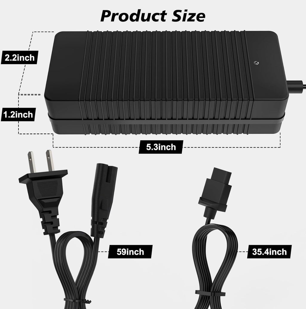 53.5V 2A Electric Scooter Charger for NIU KQi2 Pro KQi3 Models