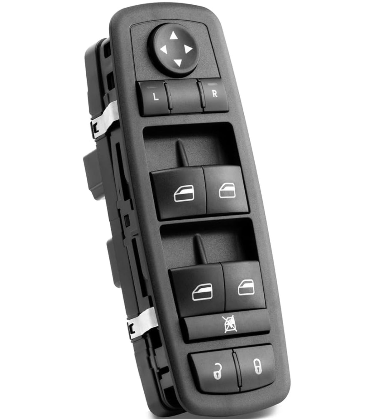 Power Window Switch Driver Side for 68039999AC, 68039999AA, 3+9 Pins, w/o Auto, 2008-2009 Dodge Grand Caravan Nitro Chrysle Town & Country Jp Liberty, 2009 Dodge Journey Master Front Left Button Control