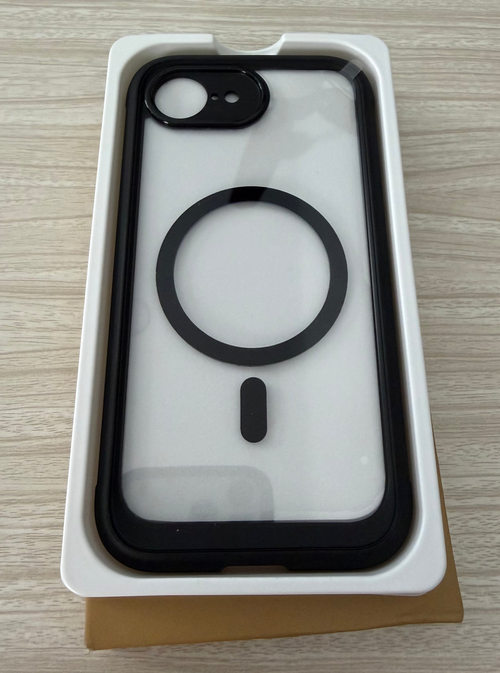 For iPhone 16e & 17e Case, Full-Body Phone with Built-in Glass Screen Protector, [Magnetic with MagSafe] Military Drop Proof 17 E/ 16 E Cover Bumper 6.1 inch, Black